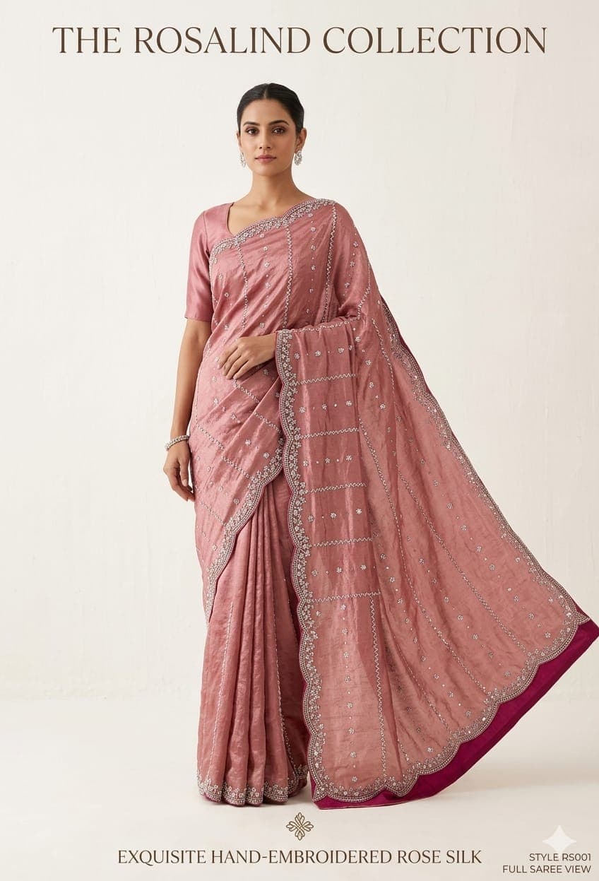Rosalind Rose Silk